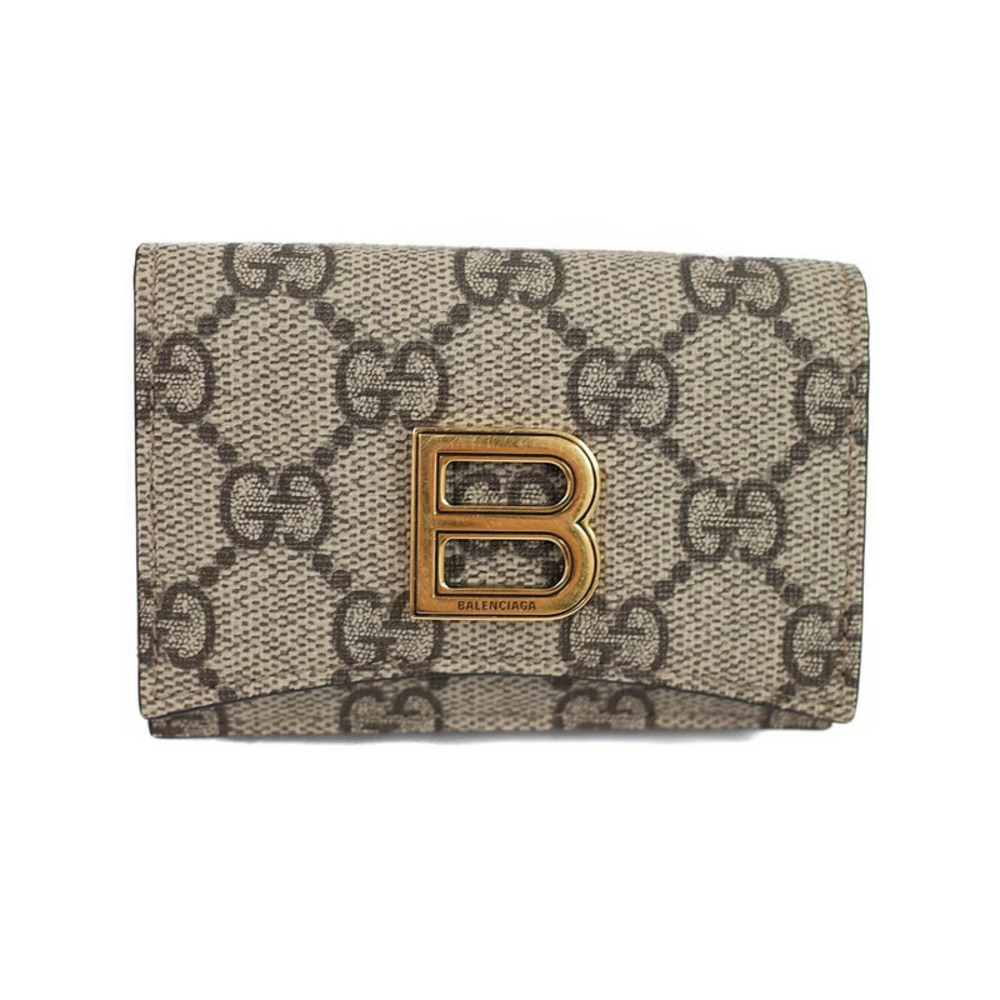 GUCCI BALENCIAGA Balenciaga The Hacker Project Card Wallet Tri fold